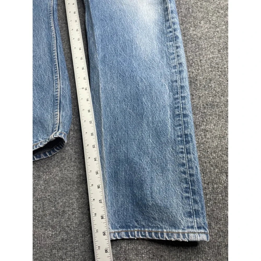 Levi's 501xx Jeans Mens 35x33 Blue Vintage Made in USA Straight Leg Light‎ Wash